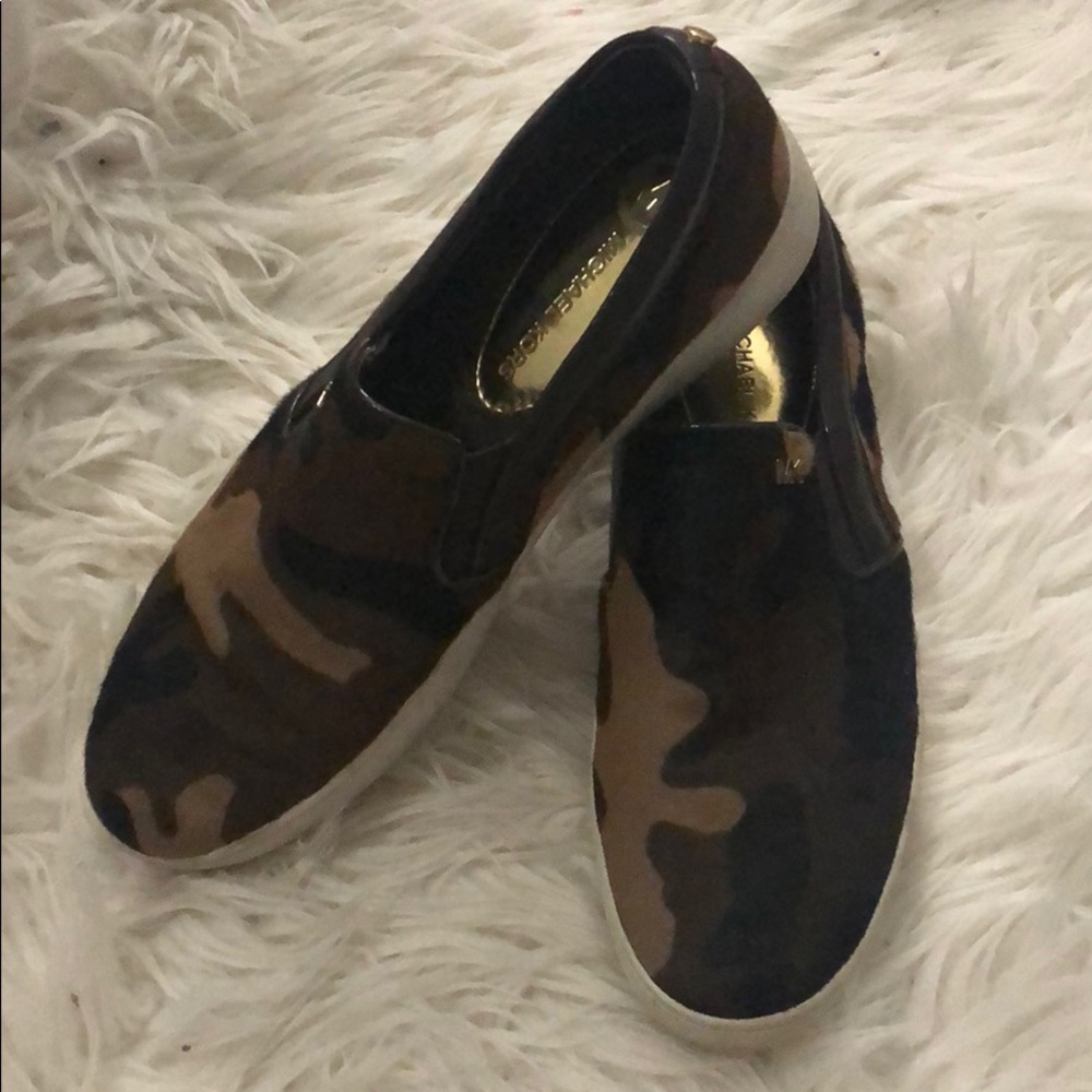 MK camo sneakers